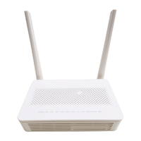 Modem Xpon Gpon 4GE + 1TEL + USB 2.4G 5G Modem jaringan serat optik Wifi Onu Ont