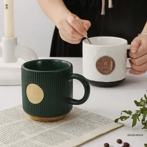 Vente en gros de tasses à thé en porcelaine cadeau nordique fabricant de tasses à café en céramique de luxe avec logo personnalisé
