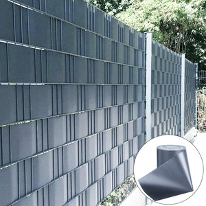 Antil-UV 19cm x 35m avec 20Clips Pvivacy Garden Screen Tape with Clips PVC Plastic Pvc Coated Custom Garden Clôture - Product Image 6
