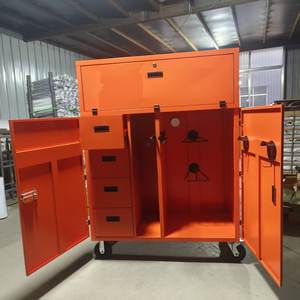 Gabinete de acero para caballos, caja de sillín, tachuela, casillero, sillín, gabinete, cajas de caballos, equipo para caballos - Product Image 1