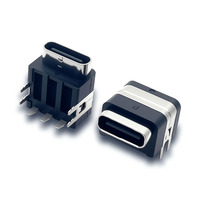 Meilleur prix Fabricant OEM Échantillons gratuits Connecteur USB Type-C 3 broches femelle à angle droit de type DIP personnalisable pour usage industriel