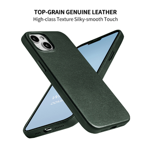 Étui de téléphone Wintop, nouveau style, en cuir véritable et microfibre, pour <span class=keywords><strong>iPhone</strong></span> 14/13/12, type sac bandoulière, housse de protection professionnelle - Product Image 3