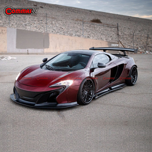Kit de Carrocería de Fibra de Vidrio de Alta Calidad Estilo LB para Mclaren 650s, Parachoques Delantero y Trasero, Faldones Laterales, Cejas de Rueda - Product Image 2