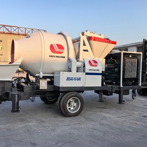 Estrutura Durável Bomba de Concreto Misturadora de Concreto Máquina de Bomba de Concreto <span class=keywords><strong>Pipeline</strong></span> - Product Image 1