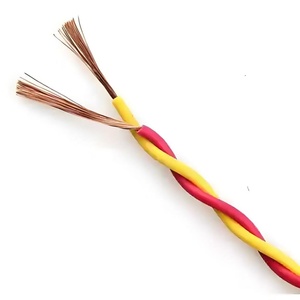 Cabo condutor de cobre Núcleo Isolamento Pvc Fio de par torcido flexível Low Smoke Twisted Pair <span class=keywords><strong>Cable</strong></span> - Product Image 1