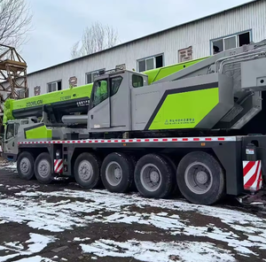 รถเครนรถบรรทุก Zoomlion 100 ตันมือสอง ZTC1000v ขายรถเครนบูมยกจากท่าเรือเซี่ยงไฮ้ - Product Image 4