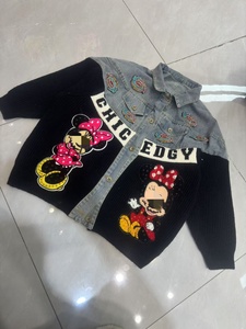 Abrigo de Invierno para <span class=keywords><strong>Mujer</strong></span> de Talla Grande con Diseño de Dibujos Animados a la Moda OC234 - Product Image 4
