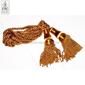 Cordes OEM et glands de robe à cordon de clairon faits à la main rideaux en gros pour le Pakistan accessoires de rideaux élégants - Product Image 4