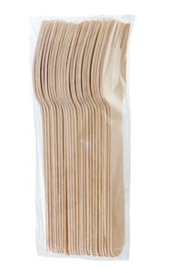 Bán số lượng lớn phân hủy sinh học gỗ ngã ba thân thiện với môi bằng gỗ ngã ba dùng một lần bằng gỗ ngã ba - Product Image 2