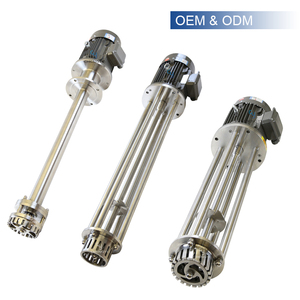 Độ nhớt cao kem lỏng mỹ phẩm <span class=keywords><strong>homogenizer</strong></span> trộn Máy trộn cắt cao thép không gỉ đáy cao cắt phân tán chất nhũ hóa - Product Image 6