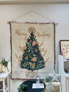 Produsen kustomisasi cepat permadani selimut lempar permadani anyaman kustom - Product Image 4