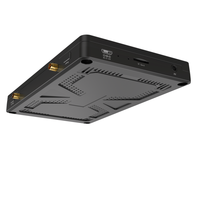 Mini moniteur FPV avec écran de 5 pouces, DVR, batterie 3.8V 4000mAh, récepteur FPV 5.8G, écran LCD haute luminosité de 5.0 pouces 800x480 points
