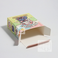 Petites boîtes d'emballage de dessin animé Boîte aveugle en papier artisanal Boîtes de rangement mignonnes personnalisées en gros pour jouets de collection Solutions d'emballage