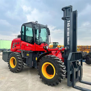 Nuevo Modelo de Montacargas Todoterreno de 3.5 Toneladas, 4x4, para Todo Tipo de Terreno, Diésel, <span class=keywords><strong>4t</strong></span> 5t - Product Image 4