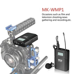 Micrófono Lavalier Omnidireccional UHF MEKE MK-WMP1, 6 Canales, Compatible con Cámaras DSLR y Videocámaras. - Product Image 3