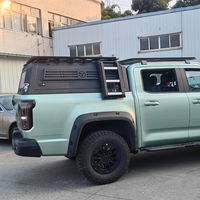 Couverture de benne en alliage d'aluminium pour pick-up 4x4, toit rigide imperméable avec verrouillage pour Ranger F150 Tacoma Hilux