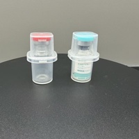 Boîte de stockage de vaccins stérile en plastique de 3 ml, personnalisée en gros, 1 pièce, petit porte-flacon, adapté aux petits flacons de vaccins peptidiques