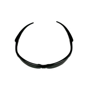 แว่นตานิรภัยแบบไม่มีขอบพร้อมกรอบสีดำเลนส์สีเทาและเคลือบป้องกันรอยขีดข่วน/ป้องกันหมอก250จุดที่10126 - Product Image 5