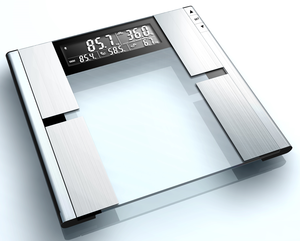 19.3mm 초박형 디자인 가정용 강화 유리 디지털 전자 욕실 저울 스마트 체지방 규모 - Product Image 2