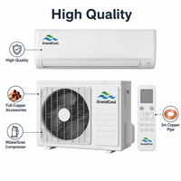 Condizionatore Inverter Split GrandCool 9000 12000 18000 24000 BTU Unità di Raffreddamento e Riscaldamento