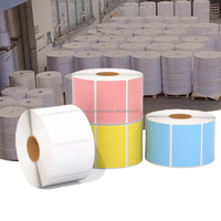 Etiquetas Logísticas Impermeables Haoxuan, Etiquetas de Código de Barras de Transferencia Térmica para Embalaje de Mensajería y Uso en Almacenes