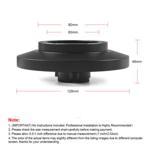 Adaptador de Conector para Volante de Coche Estilo Deportivo de Carbono para BMW Serie 6, Serie 3, M6, Serie 7, E36, M3, 318, 328i, 325i para BMW E36H - Product Image 4