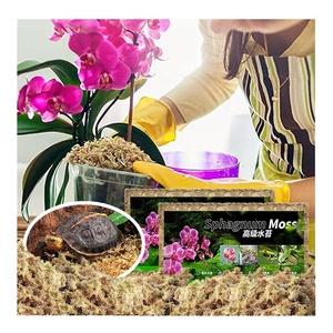 Mousse de sphaigne à fibres longues Offre Spéciale Brique de mousse sèche compressée personnalisée écologique pour les plantes de substrat de reptile - Product Image 3