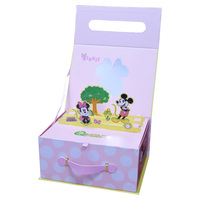 Boîte à fruits magnétique à motif de dessin animé 3D, boîte de rangement portable élégante et mignonne avec couvercle à fermeture sécurisée, sport UV