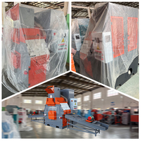 Machine de recyclage de câbles écologique LX-400A Lansing, granulateur de cuivre de type sec, capacité d'entrée 250 kg/h, pour usine de recyclage des métaux