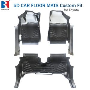 Tapis de voiture TPE sur mesure au prix d'usine pour Toyota Yaris |   Tapis de sol de voiture de qualité supérieure, protection intégrale, fournis par le fabricant - Product Image 1