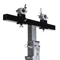 Support de levage robuste de 19 pieds pour écran LED, éclairage, truss, tour de sonorisation Line Array, tour de levage truss et support à manivelle