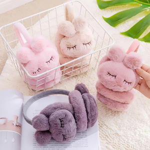 Grande vendita coniglio paraorecchie carino cappello invernale per protezione fredda paraorecchie - Product Image 1