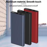 Échantillon gratuit Mini chargeur rapide mince banque d'alimentation 20000mAh banque d'énergie 10000mah avec logo personnalisé