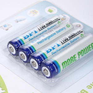 Piles Nickel-hydrure métallique rechargeables <span class=keywords><strong>1.2V</strong></span> <span class=keywords><strong>AAA</strong></span> 1100mAh pour jouets électriques - Product Image 4
