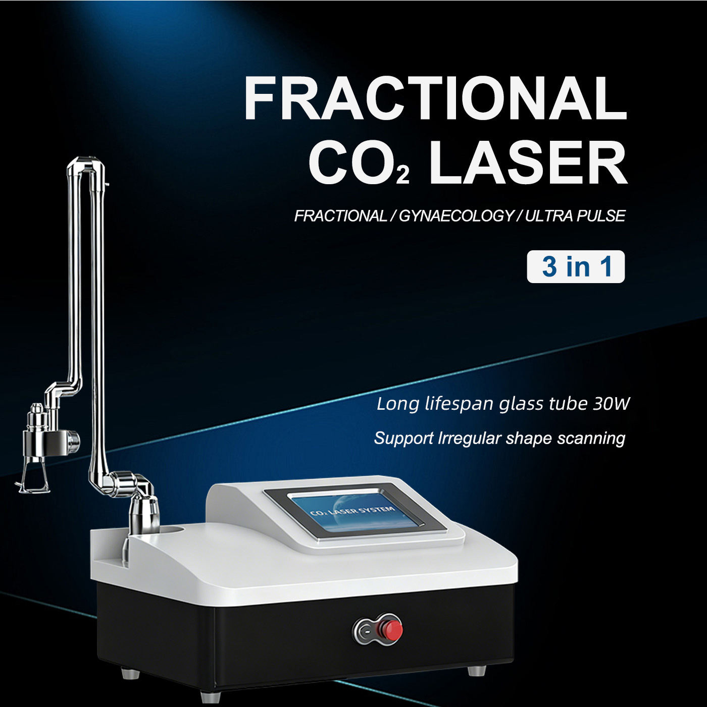 Fractional co2 laser