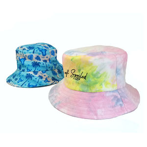 Denim chapeau casquette hommes été casquettes rose personnalisé hommes Graffiti <span class=keywords><strong>Bob</strong></span> large bord seau chapeaux pour femmes adultes - Product Image 5