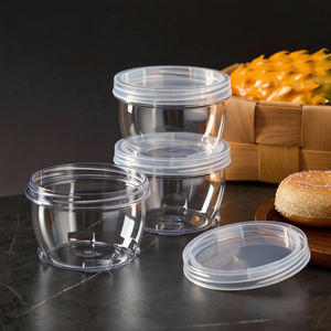 Bocaux de rangement empilables en plastique de qualité alimentaire sans BPA, couvercles hermétiques, options multi-tailles, cuisines domestiques et commerciales, commandes en gros 2026 - Product Image 1