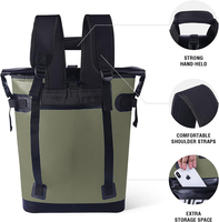 Sac à dos isotherme TPU 18L 30L pour pique-nique, plage, randonnée, parc et pêche, glacière de camping étanche pour le stockage des aliments