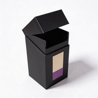 Boîte d'emballage de parfum haut de gamme écologique, personnalisée, à ouverture inclinée, avec couvercle rabattable, étui cadeau pour parfum, en papier rigide, cosmétique