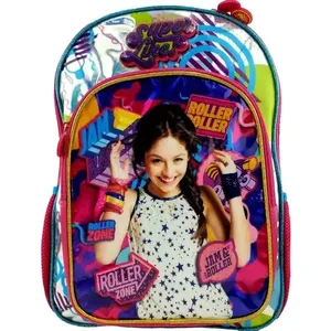 Atm Soy Luna School zaino 0182 rosa Bubblegum Design stampato rosa 18l - Product Image 3