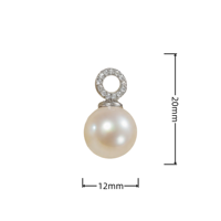 Collier pendentif NFC en perles d'imitation 13,56 MHz RFID étanche, longueur réglable 45 cm, pour elle, cadeau élégant, accès NFC