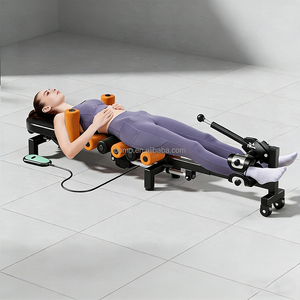 Cama de Tracción Ortopédica Eléctrica Multifuncional Ajustable Zoshine, Equipo de Relajación y Descompresión para Corrección Lumbar - Product Image 1