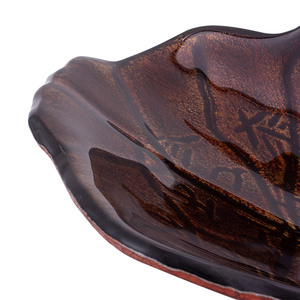 Nuevo diseño Oracle Bone Script Pattern Lavabos <span class=keywords><strong>de</strong></span> mano <span class=keywords><strong>de</strong></span> vidrio Fregaderos <span class=keywords><strong>de</strong></span> gabinete <span class=keywords><strong>de</strong></span> baño Fregadero moderno marrón Lavabo <span class=keywords><strong>de</strong></span> baño con grifo - Product Image 6