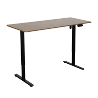 Vente en gros Nouveau design Bureau de jeu moderne noir et blanc pour bureau à domicile Table d'ordinateur personnalisée avec ports USB