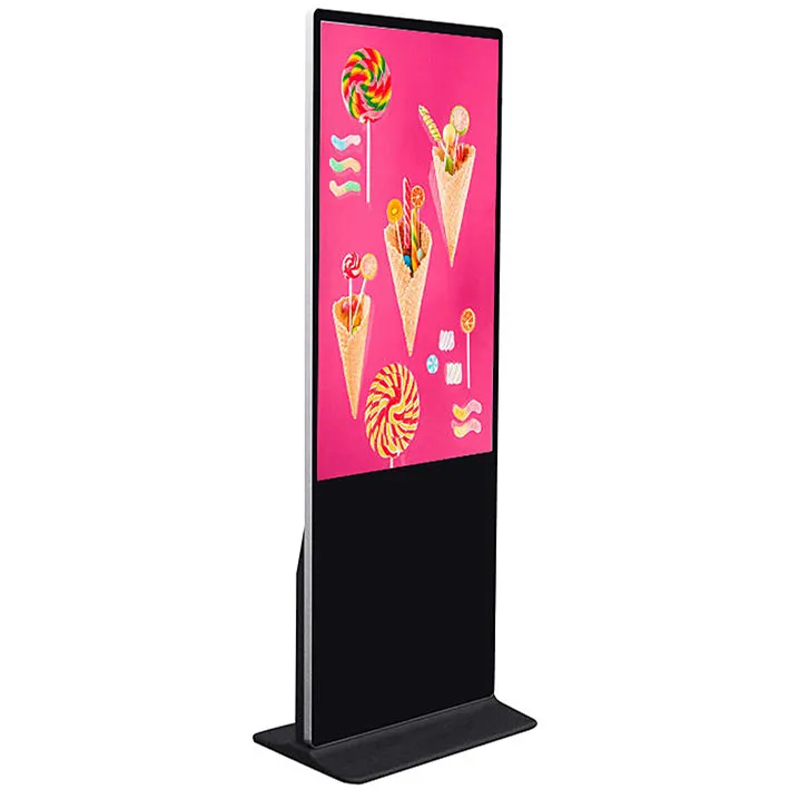 Gemdragon 43 inch LED/LCD floor stand ultra slim advertising display monitor digital signboard