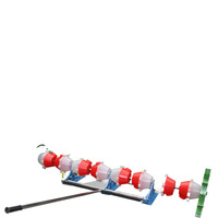Semoir manuel à tambour pour riz Xiu Feng, machine à planter le riz haute productivité, Chine, 8/10 rangs, garantie 1 an