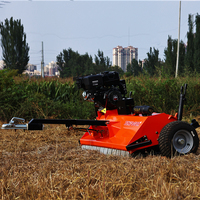 Tondeuse à fléaux pour quad ATV, machine à couper l'herbe, hauteur de coupe réglable, pour jardin et terres agricoles