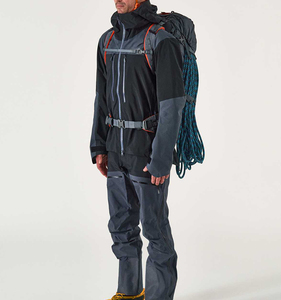 맞춤형 남성용 스탠드 패치워크 디자인 통기성 지퍼 클로저 방풍 아웃도어 하이킹 낚시 4XL 경량 하드 쉘 - Product Image 2