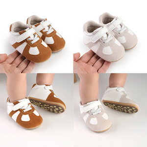 Chaussures de sport pour bébé garçon Jiamile, chaussures pour tout-petits, fermeture à boucle et à crochets, antidérapantes, 0-1 an, pré-marche - Product Image 2