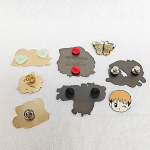 Tùy chỉnh-thực hiện kim loại cứng động vật men huy hiệu Biểu Tượng nghệ thuật kinh doanh cho ve áo <span class=keywords><strong>pin</strong></span> với sản xuất Tập tin đính kèm cho hàng thủ công kim loại - Product Image 5